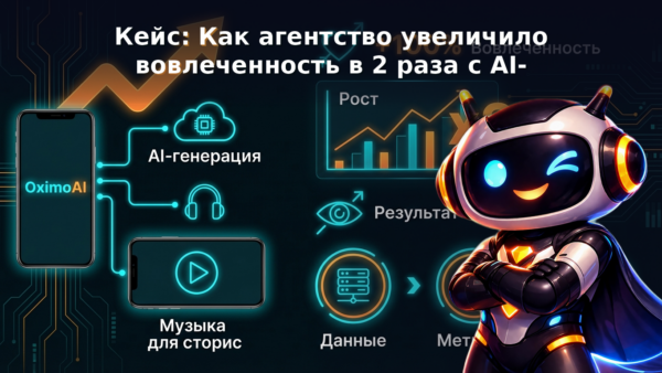 Кейс: Как агентство увеличило вовлеченность в 2 раза с AI-генерацией музыки для сторис