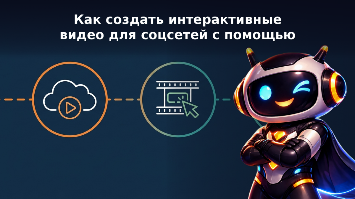 Как создать интерактивные видео для соцсетей с помощью AI: пошаговая инструкция