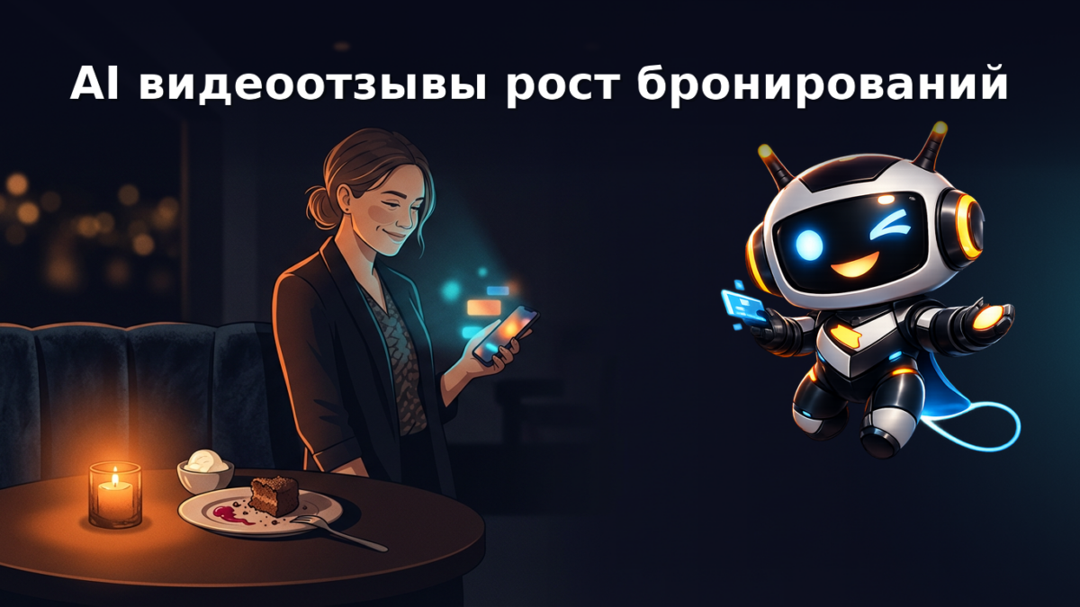 Кейс: Как ресторанный бизнес увеличил конверсию на 25% с AI-генерацией персонализированных видеоотзывов