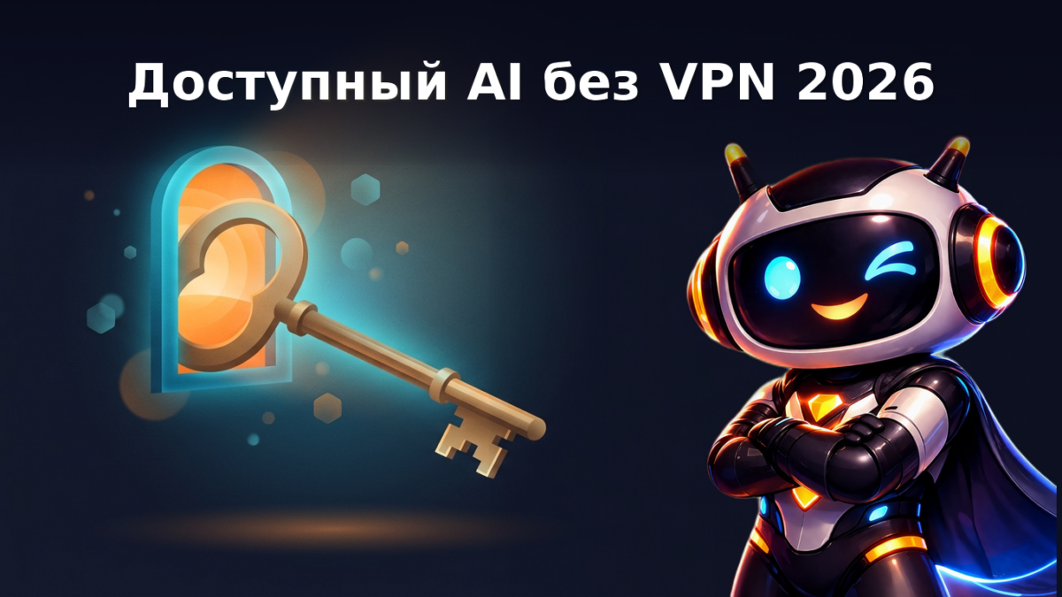Как пользоваться AI в России без VPN: рабочие способы 2026