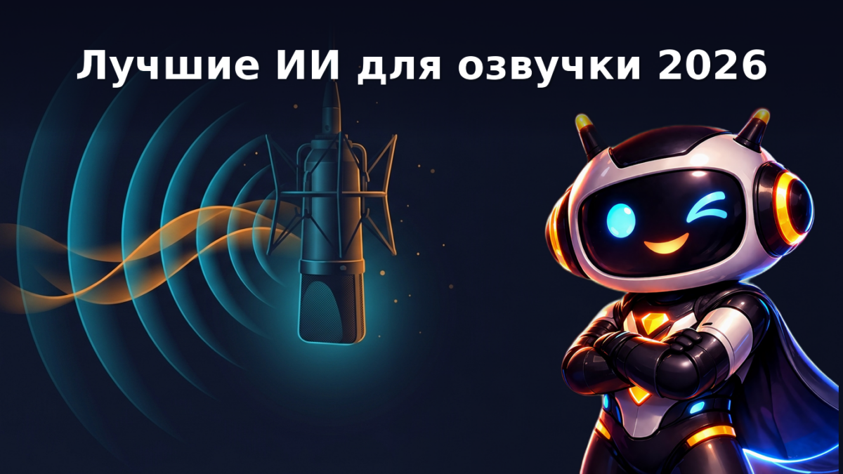 Бесплатная AI-озвучка текста: лучшие нейросети 2026